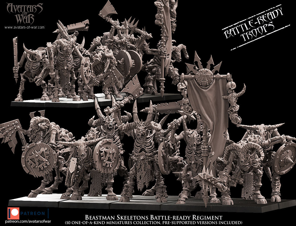 Beastmen Skeleton, Avatars of War