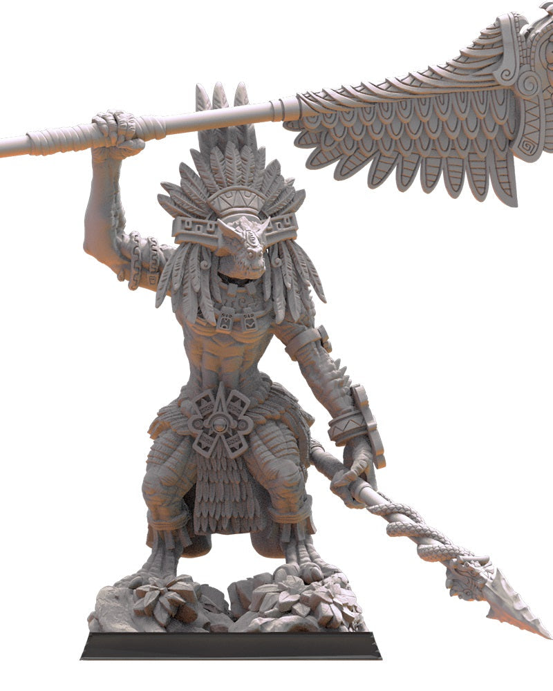 Hueitechtcatl, Carnosaur, Lost Kingdom Miniatures