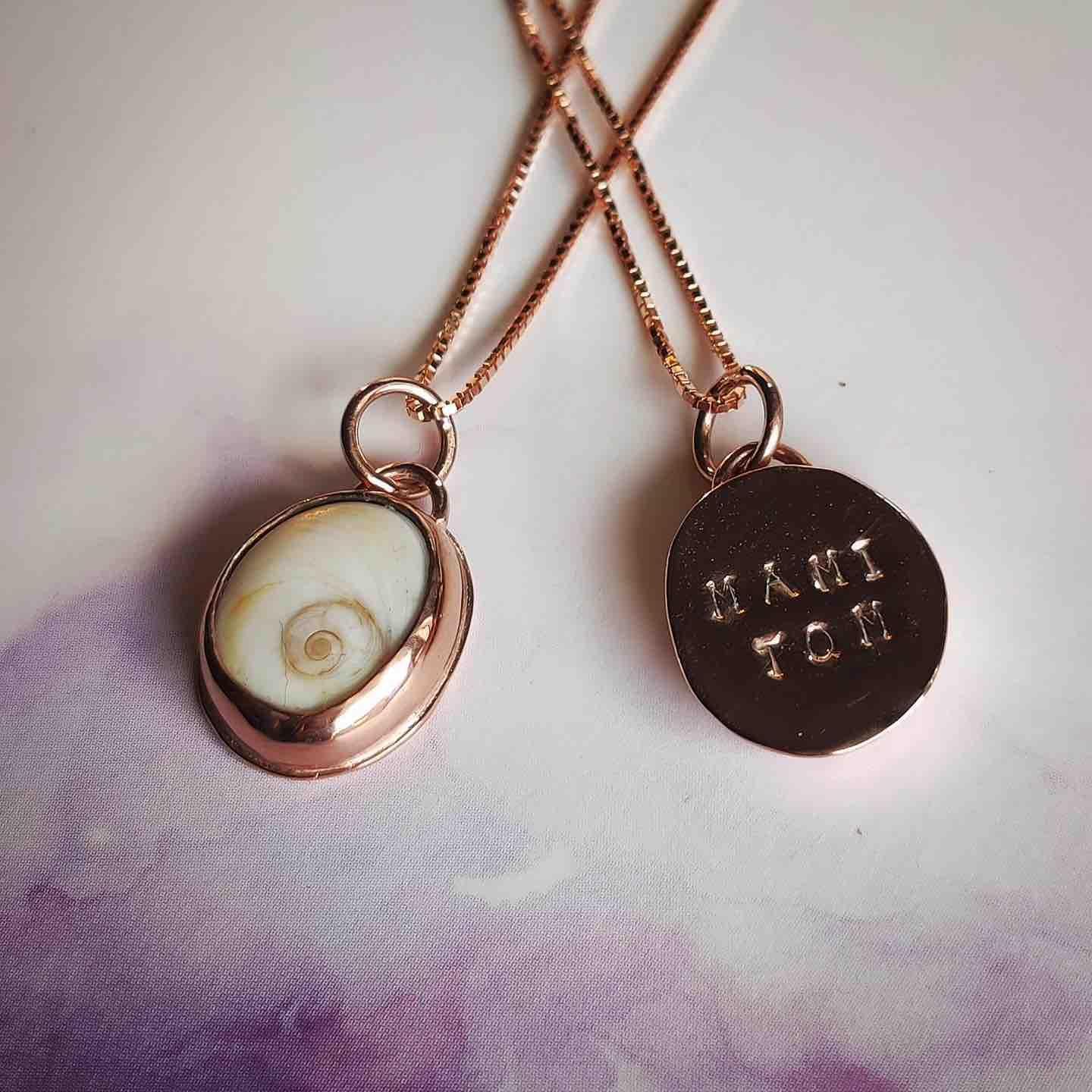 Colgante Habita de la Suerte (Orejita de Mar)