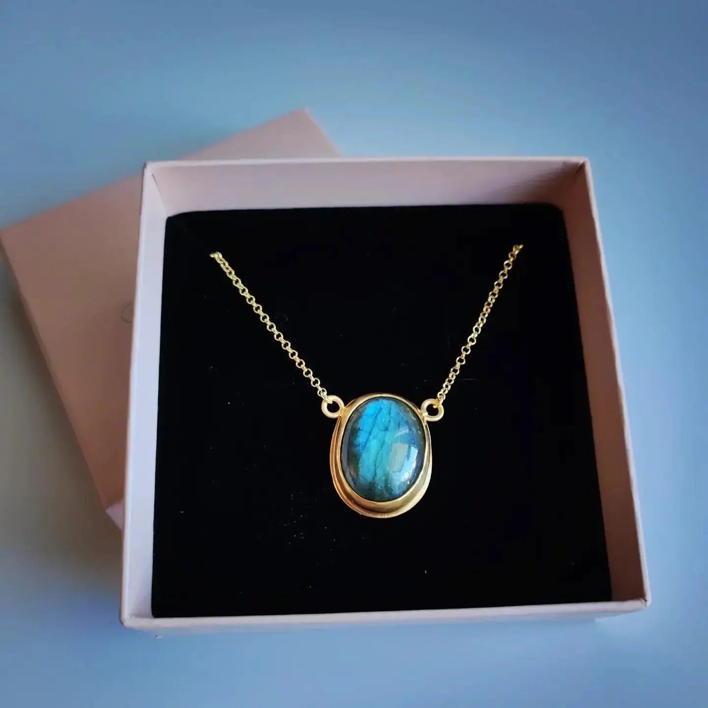 Colgante Labradorita Oval