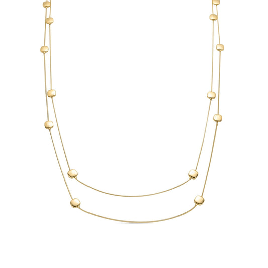 Collar acabado oro 18k