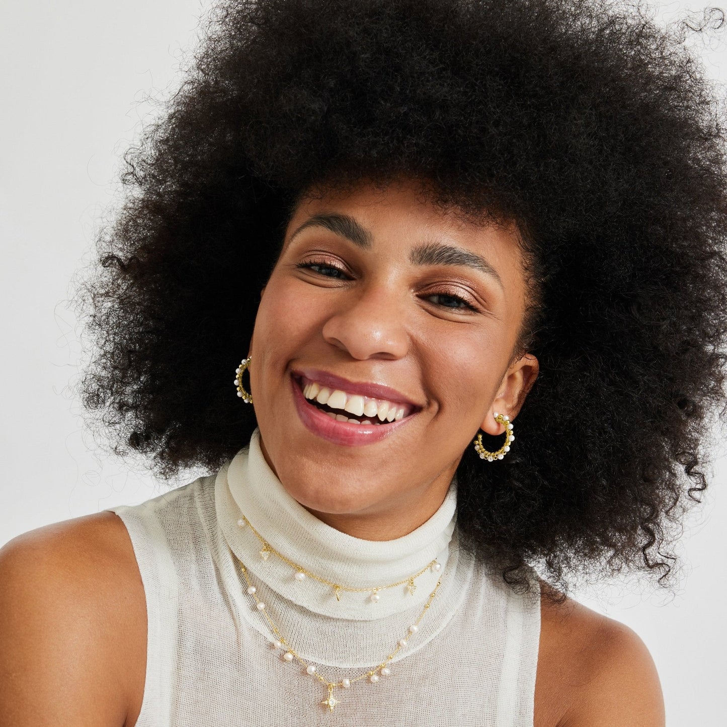 Collar acabado oro 18k