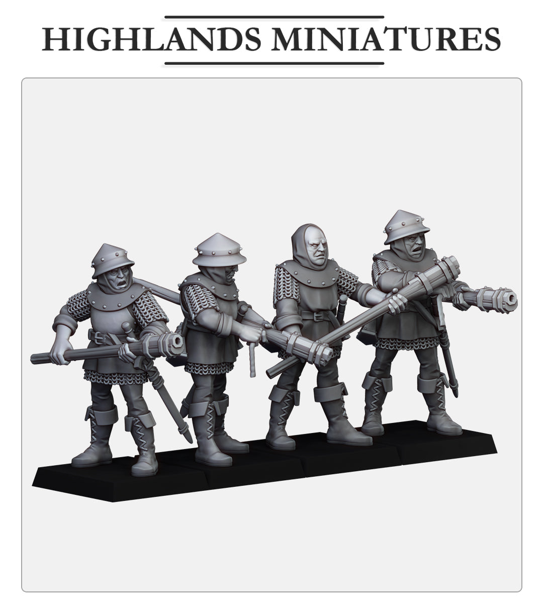 Gallia Shooters, Highlands Miniatures