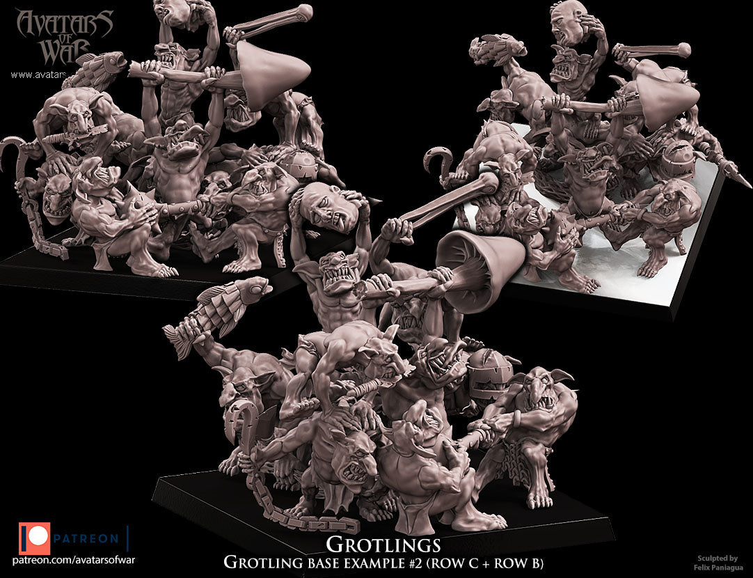 Grotlings, Avatars of War
