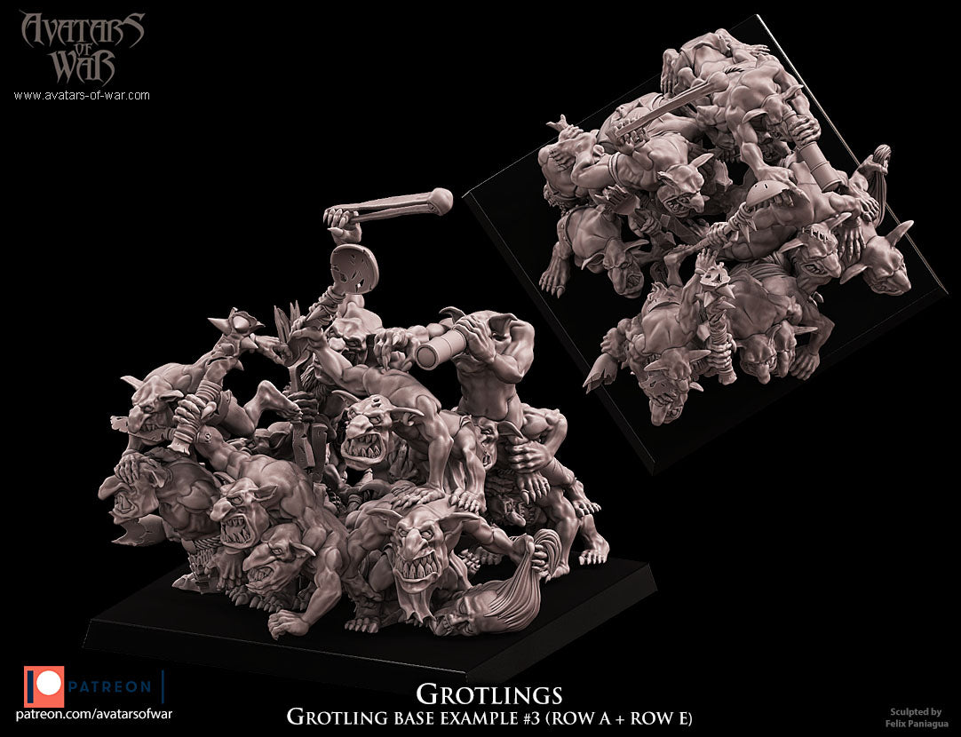 Grotlings, Avatars of War