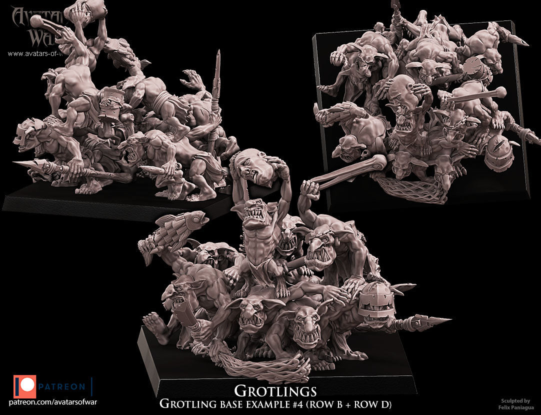 Grotlings, Avatars of War