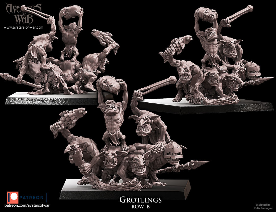 Grotlings, Avatars of War