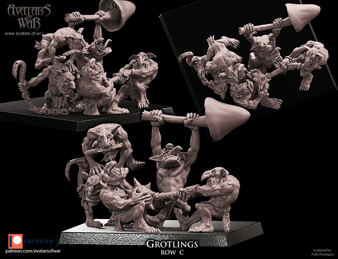 Grotlings, Avatars of War