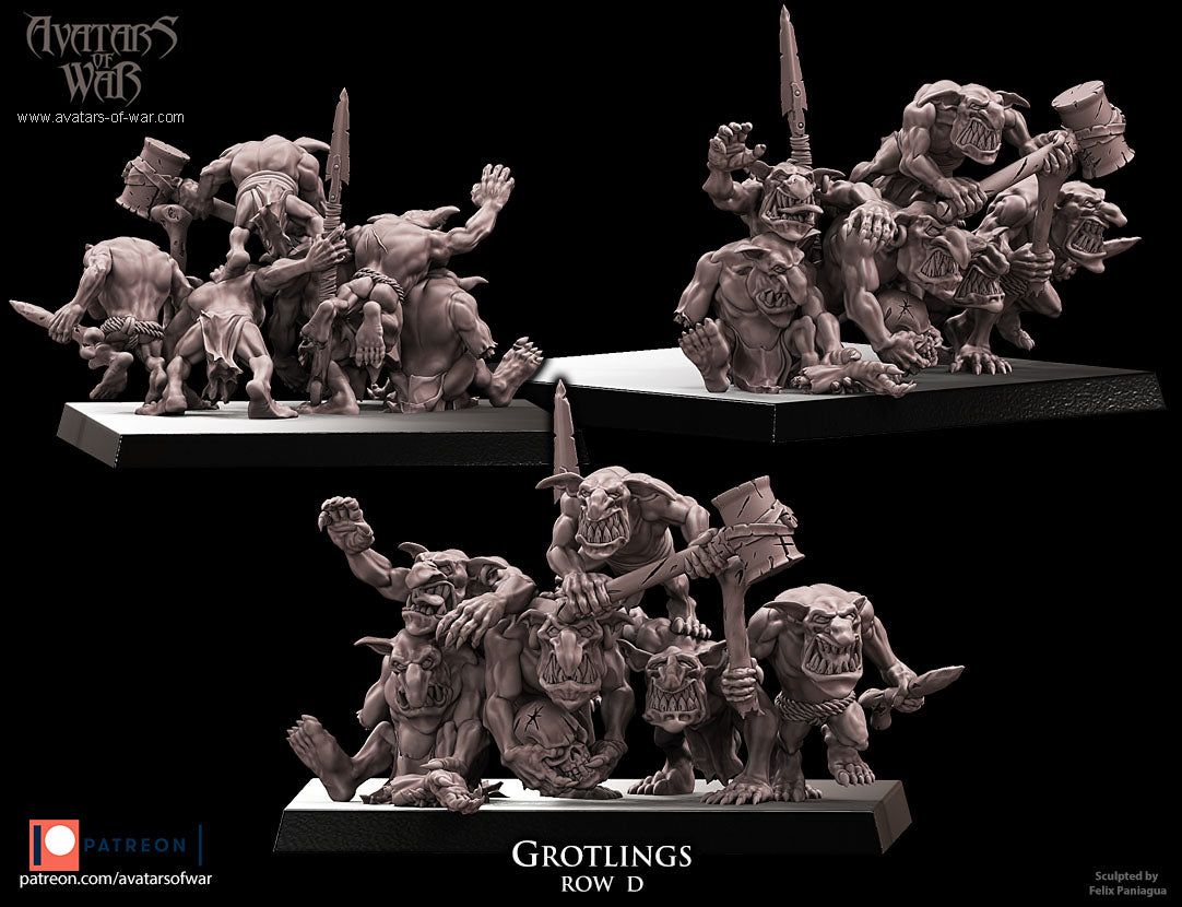 Grotlings, Avatars of War