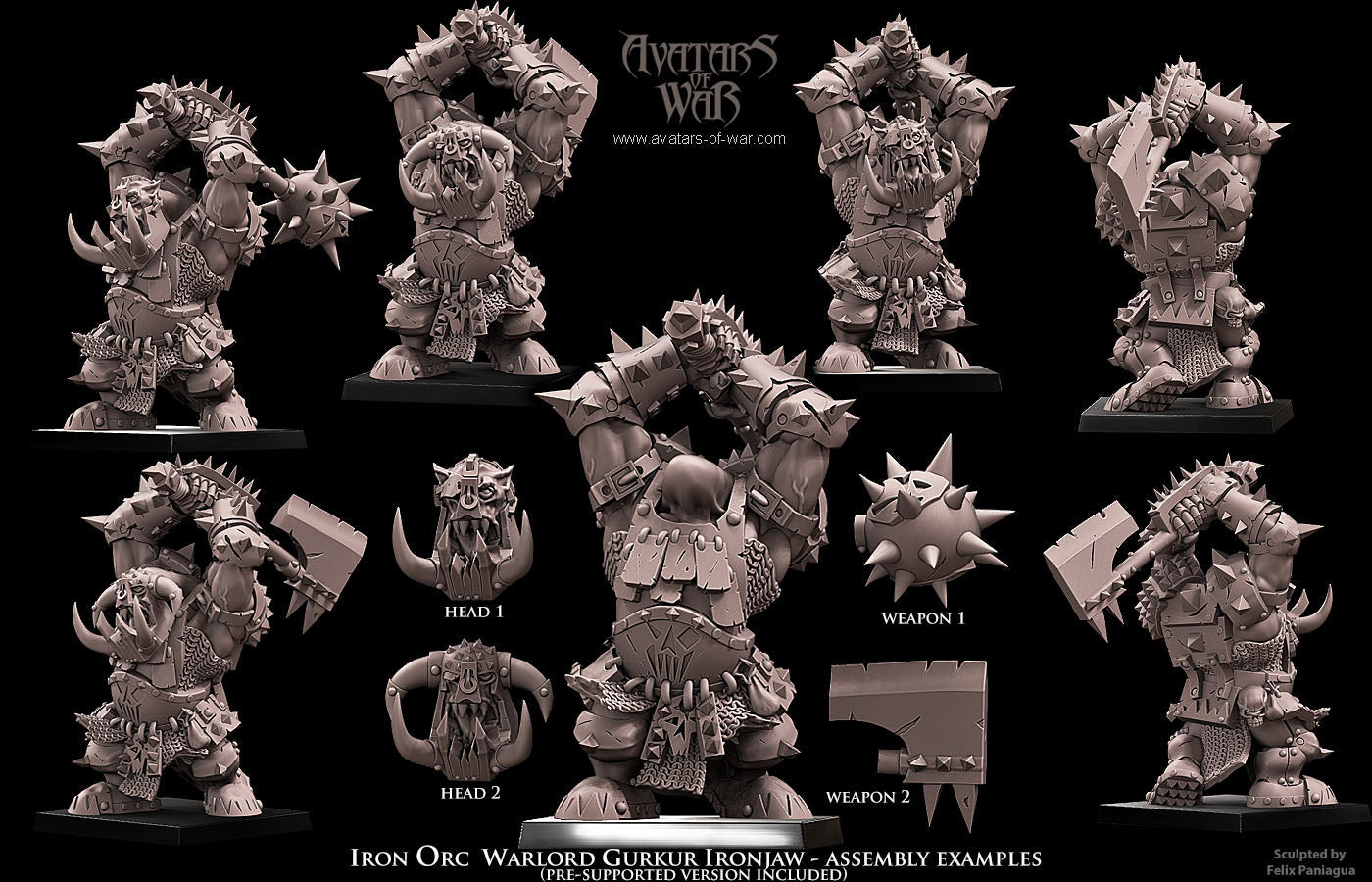 Gurkur Ironjaw, Avatars of War