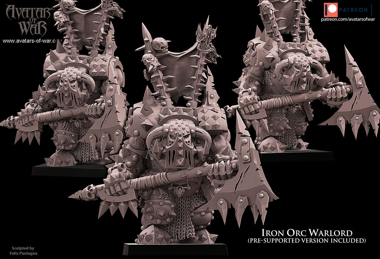 Iron Orc Warlord, Avatars of War