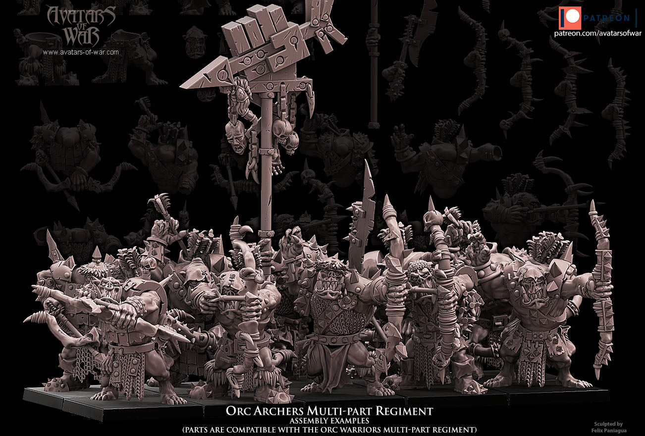 Orc Archers, Avatars of War