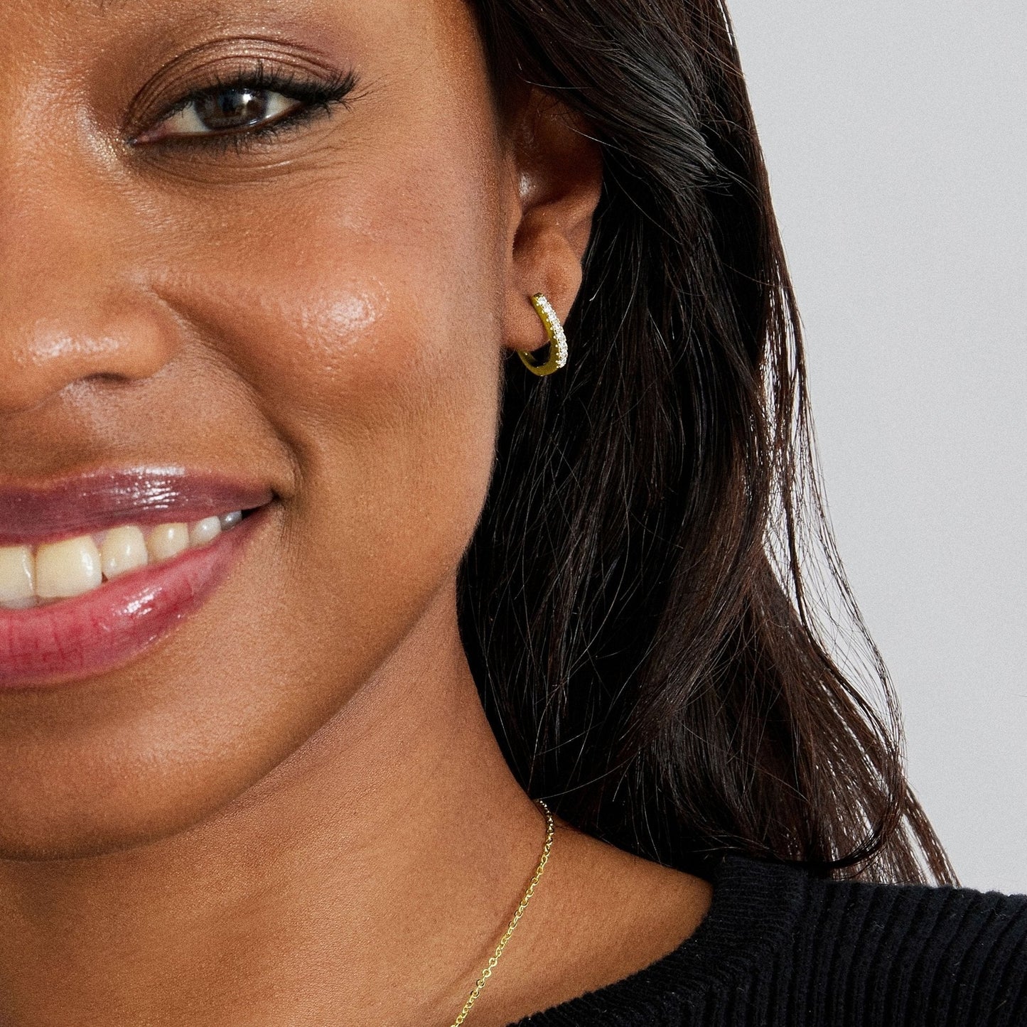 Pendientes acabado en Oro amarillo de 18 Kts