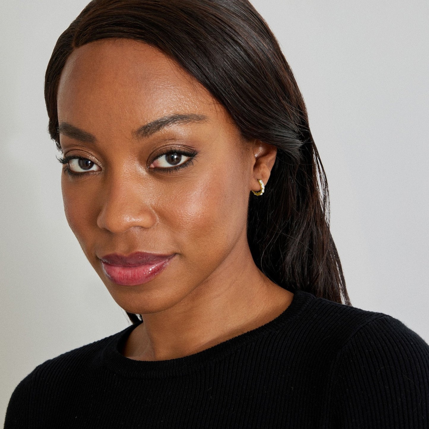 Pendientes acabado en Oro amarillo de 18 Kts