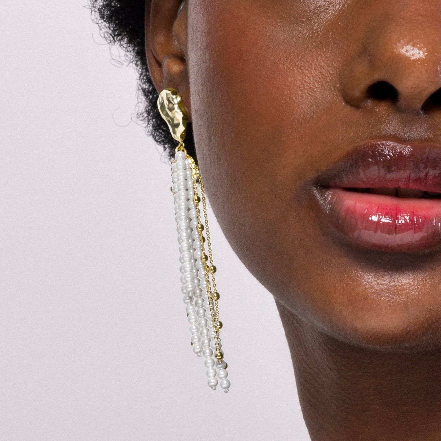 Pendientes acabado en oro amarilo 18k