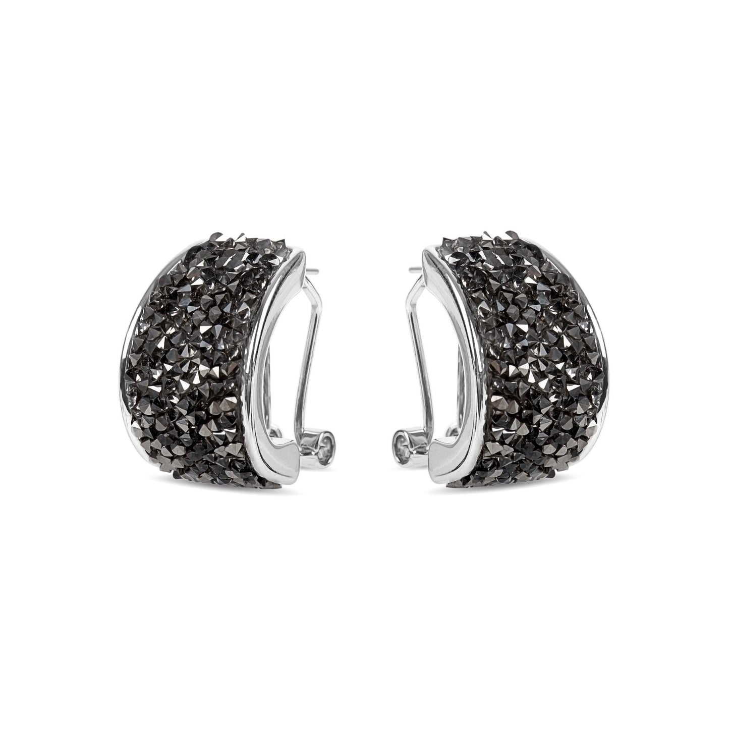 Pendientes acabado en Rodio