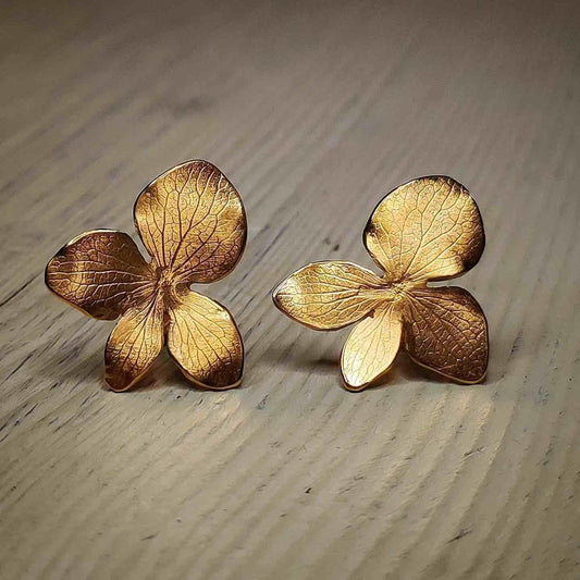 Pendientes Flor de Hortensia