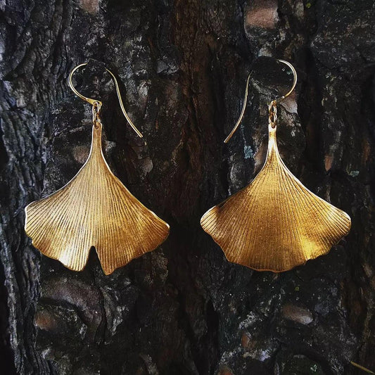 Pendientes Ginkgo Biloba