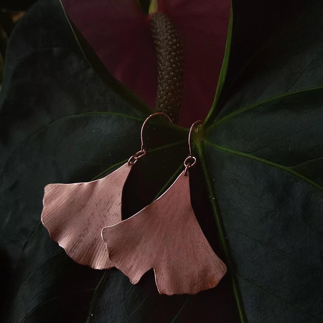 Pendientes Ginkgo Biloba