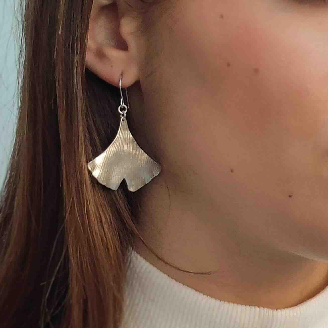 Pendientes Ginkgo Biloba