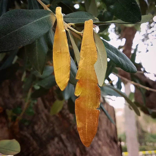 Pendientes Hojas de Olivo