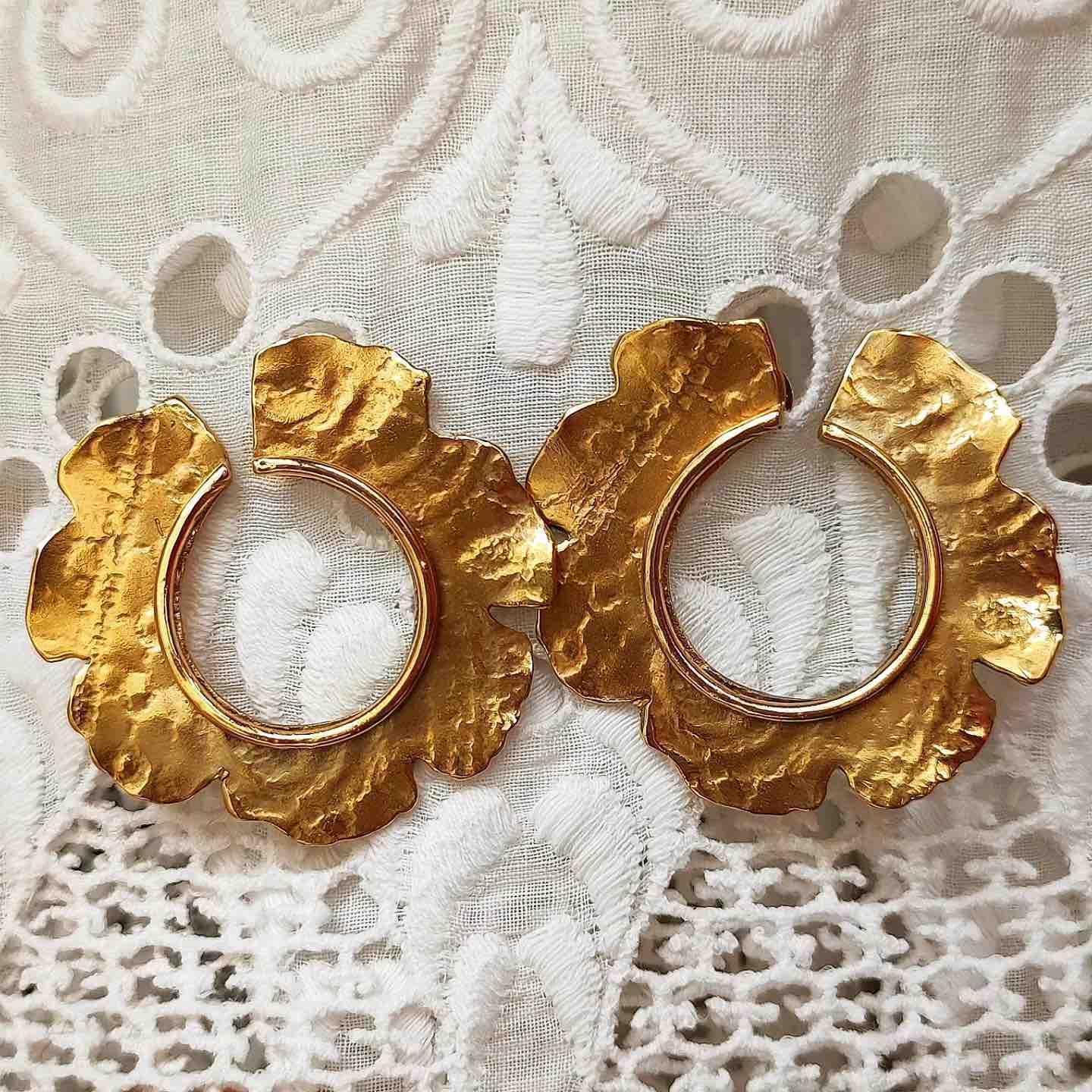 Pendientes Aros Flor de Loto