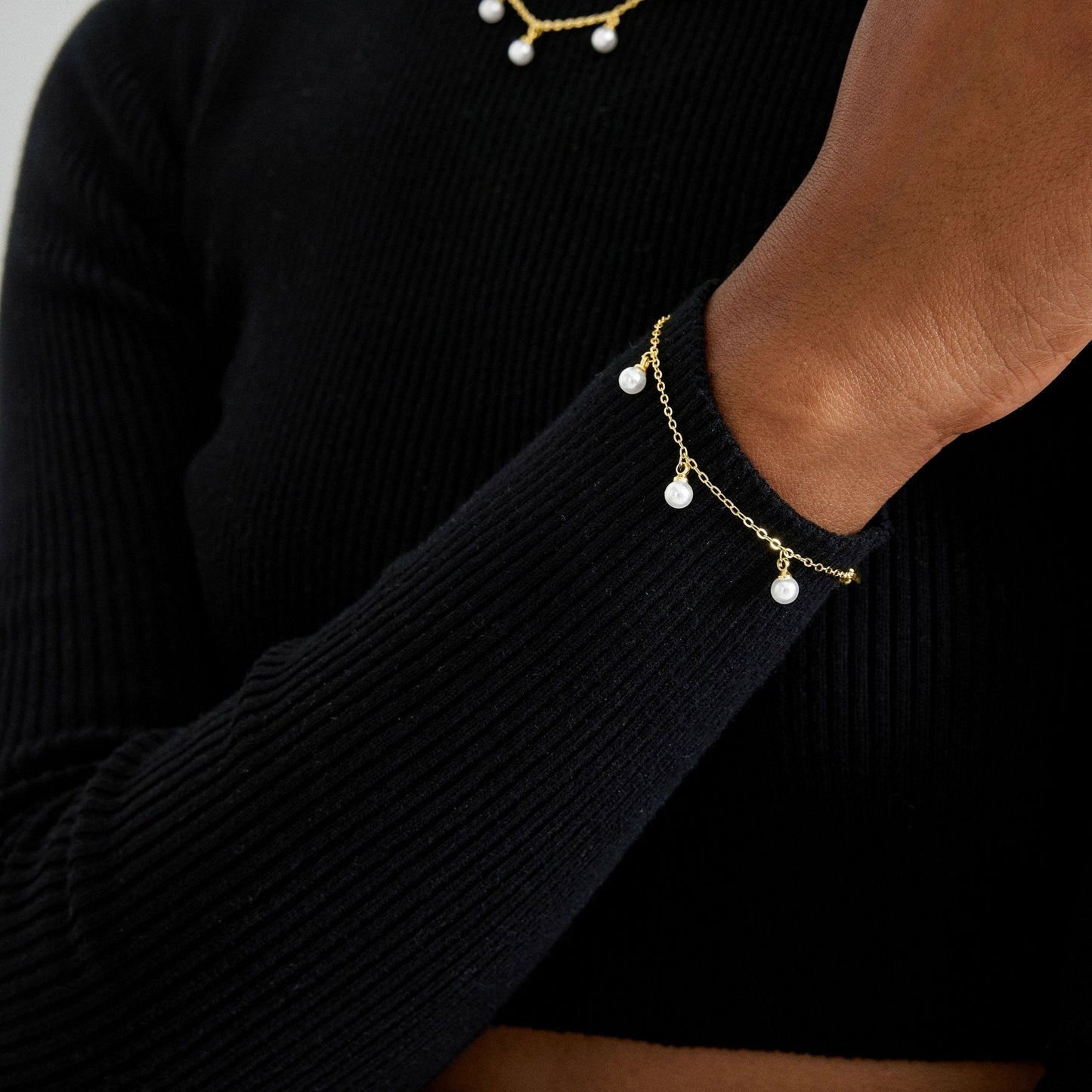 Pulsera acabado en Oro amarillo de 18 Kts