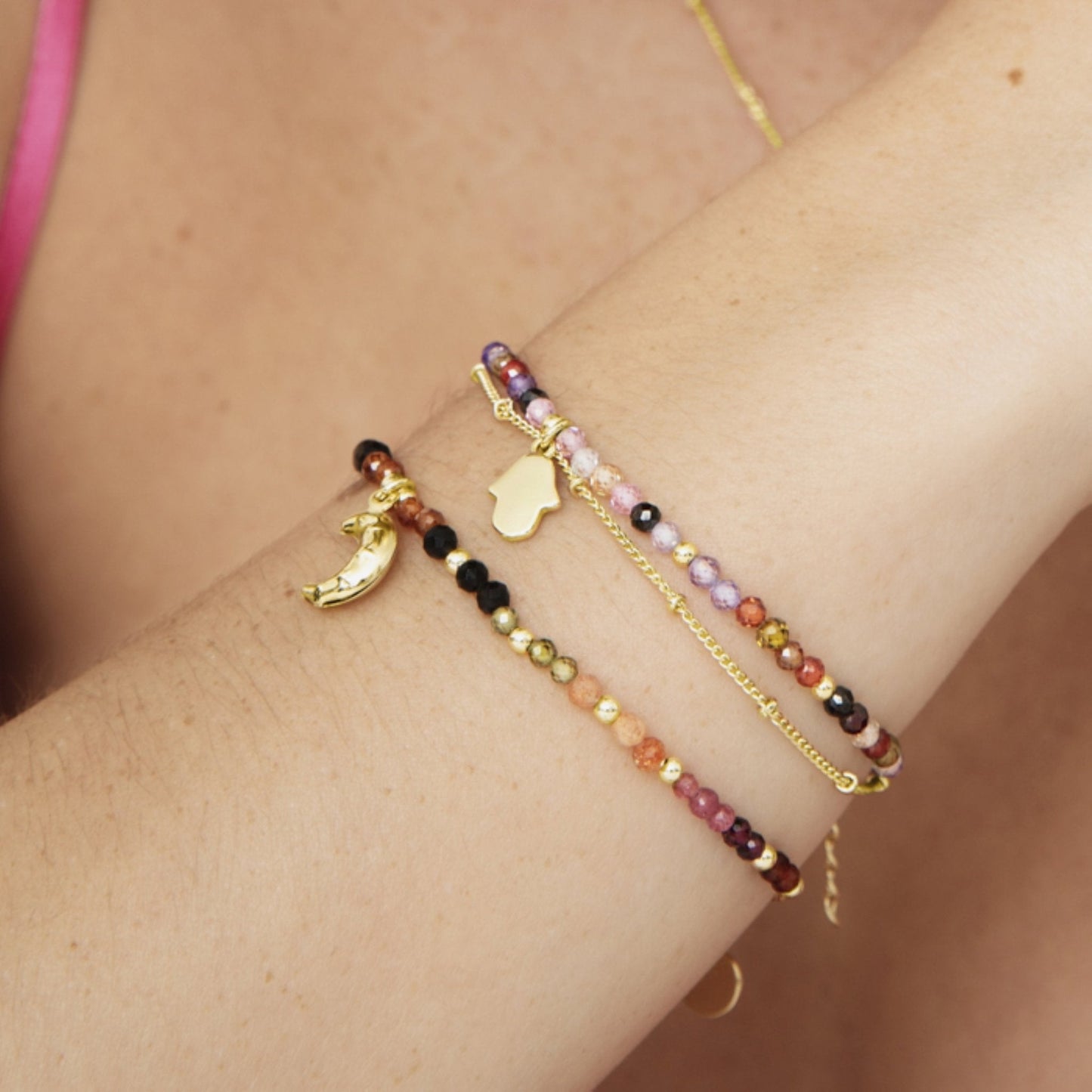 Pulsera acabado en Oro Amarillo de 18 Kts