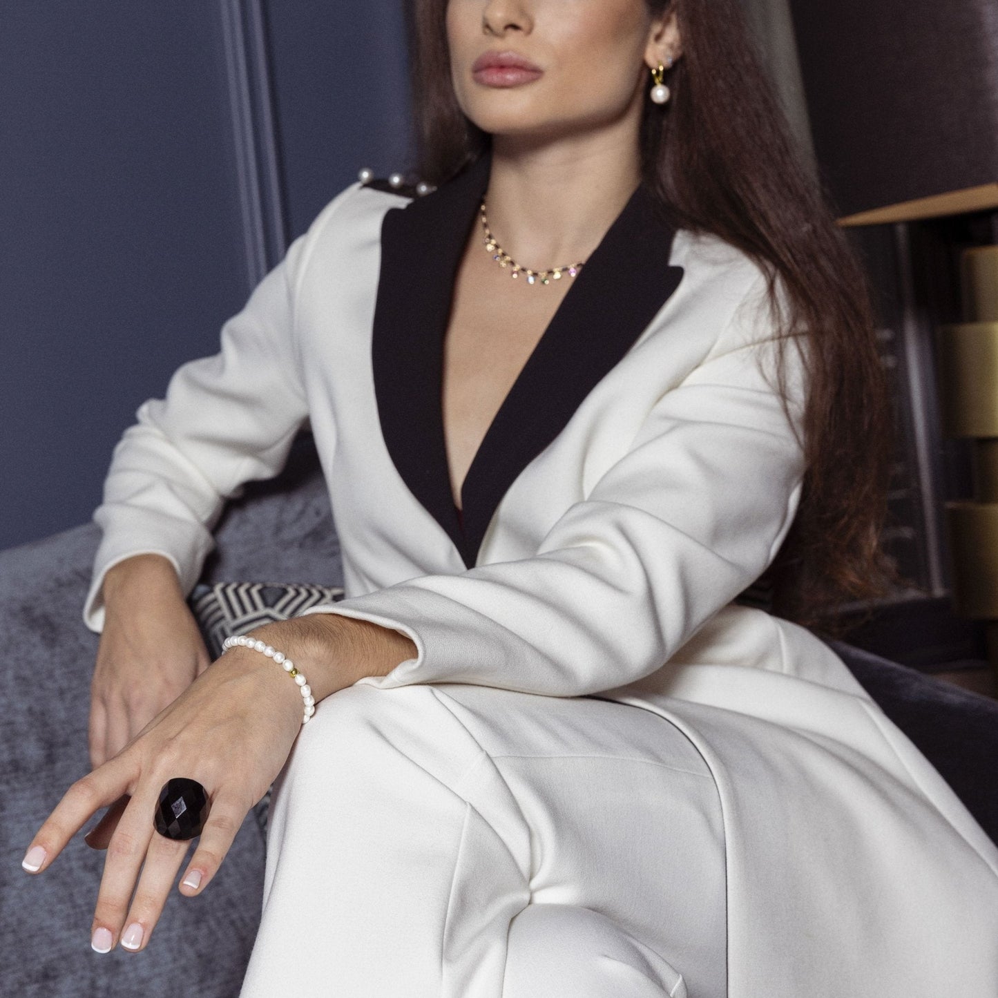 Pulsera acabado oro 18k