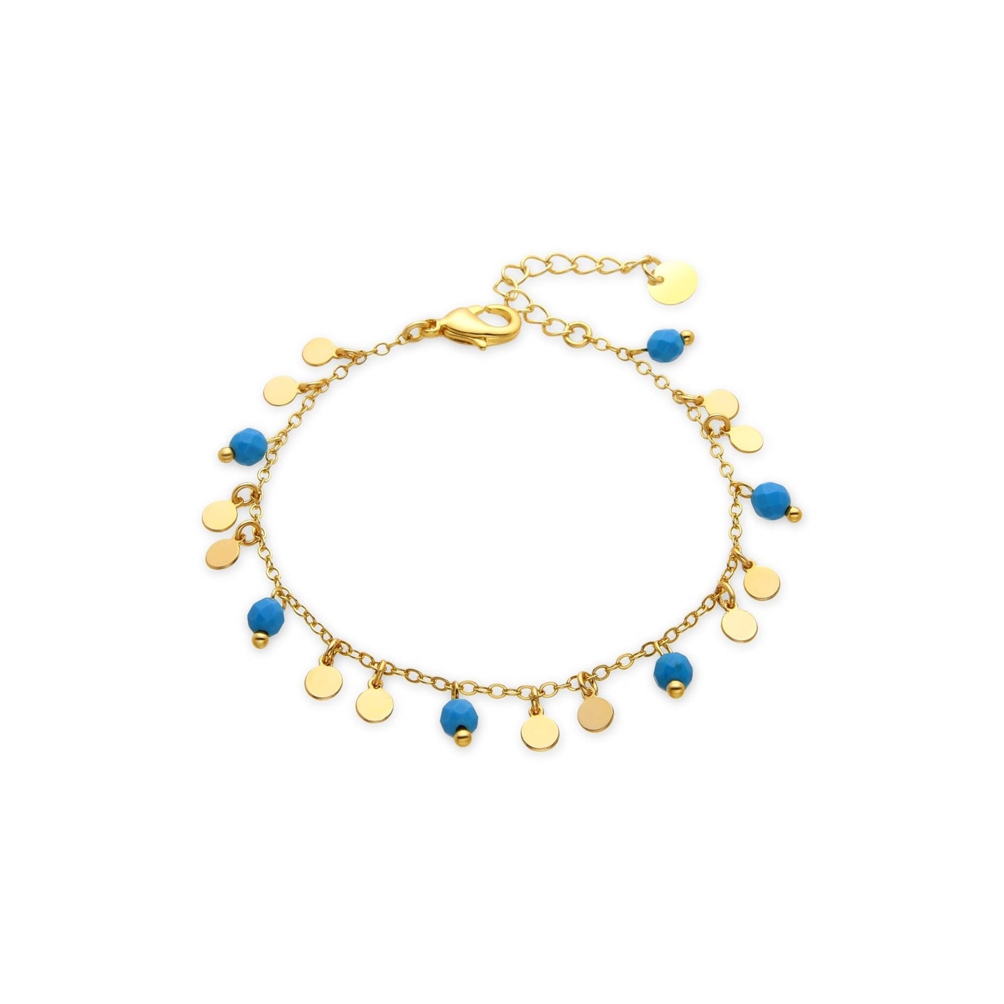 Pulsera Fawya acabada en oro amarilo 18k