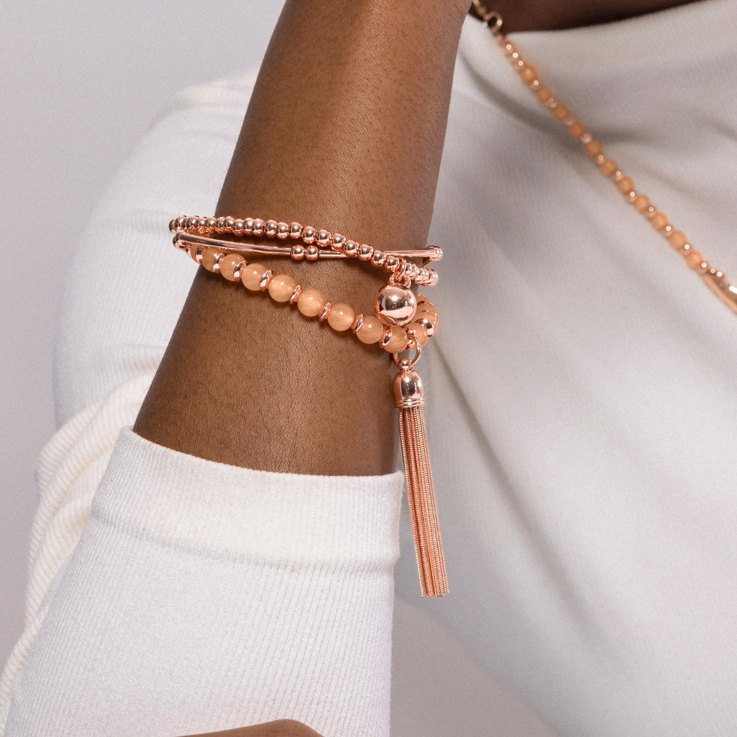 Pulsera Nereb acabada en oro amarillo 18K