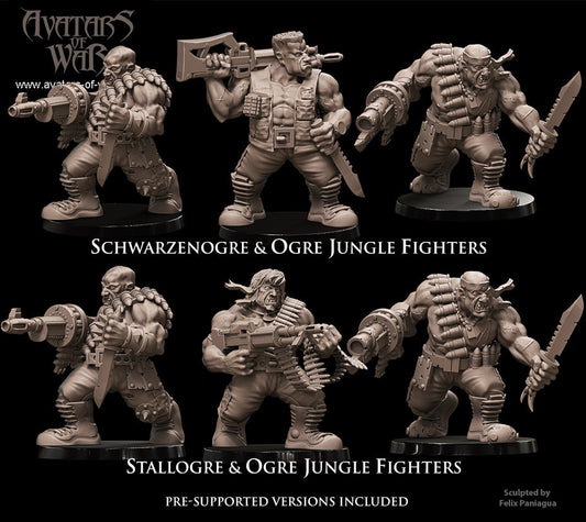 Ogre Jungle fighters, Avatars of War