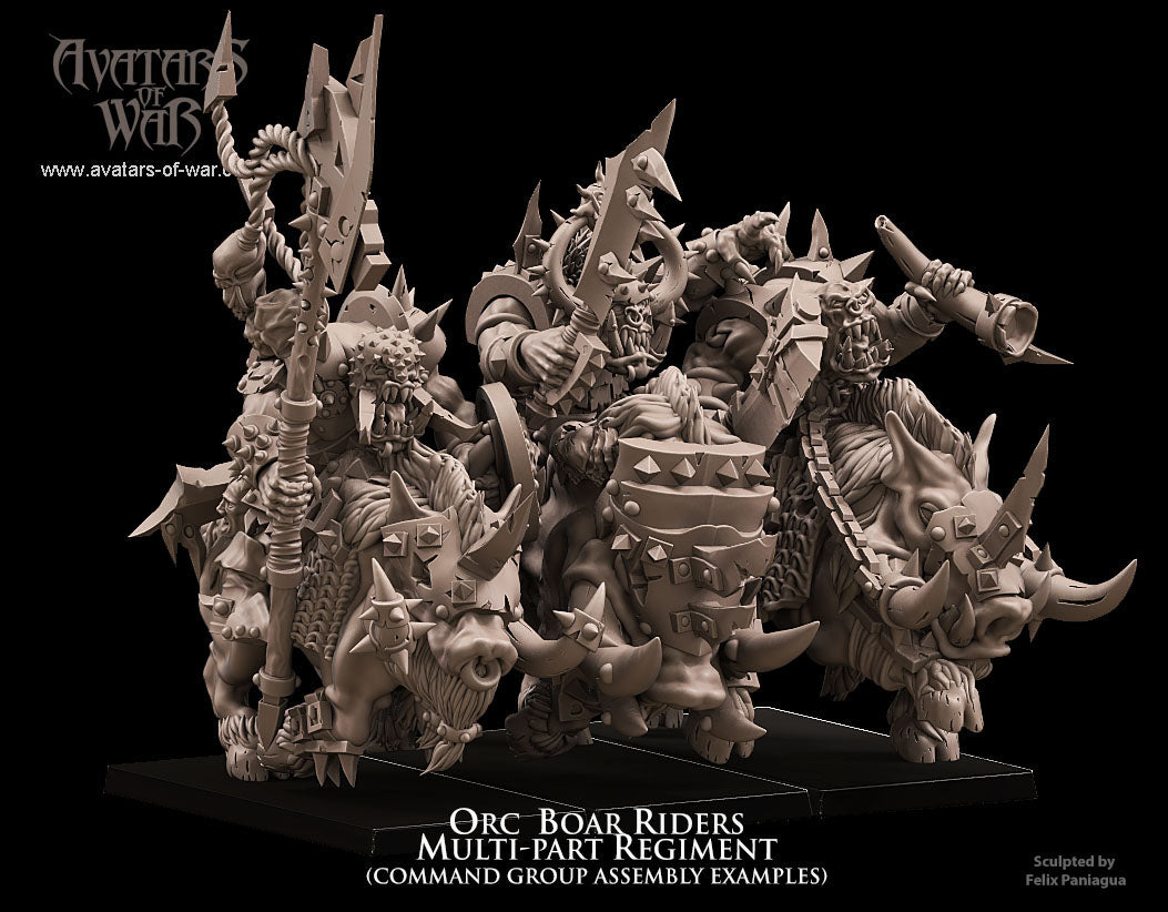 Orc Boar Riders, Avatars of War