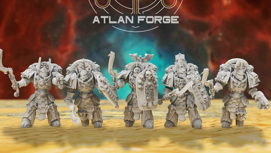 Aegyptian Shield Guard, Atlan Forge