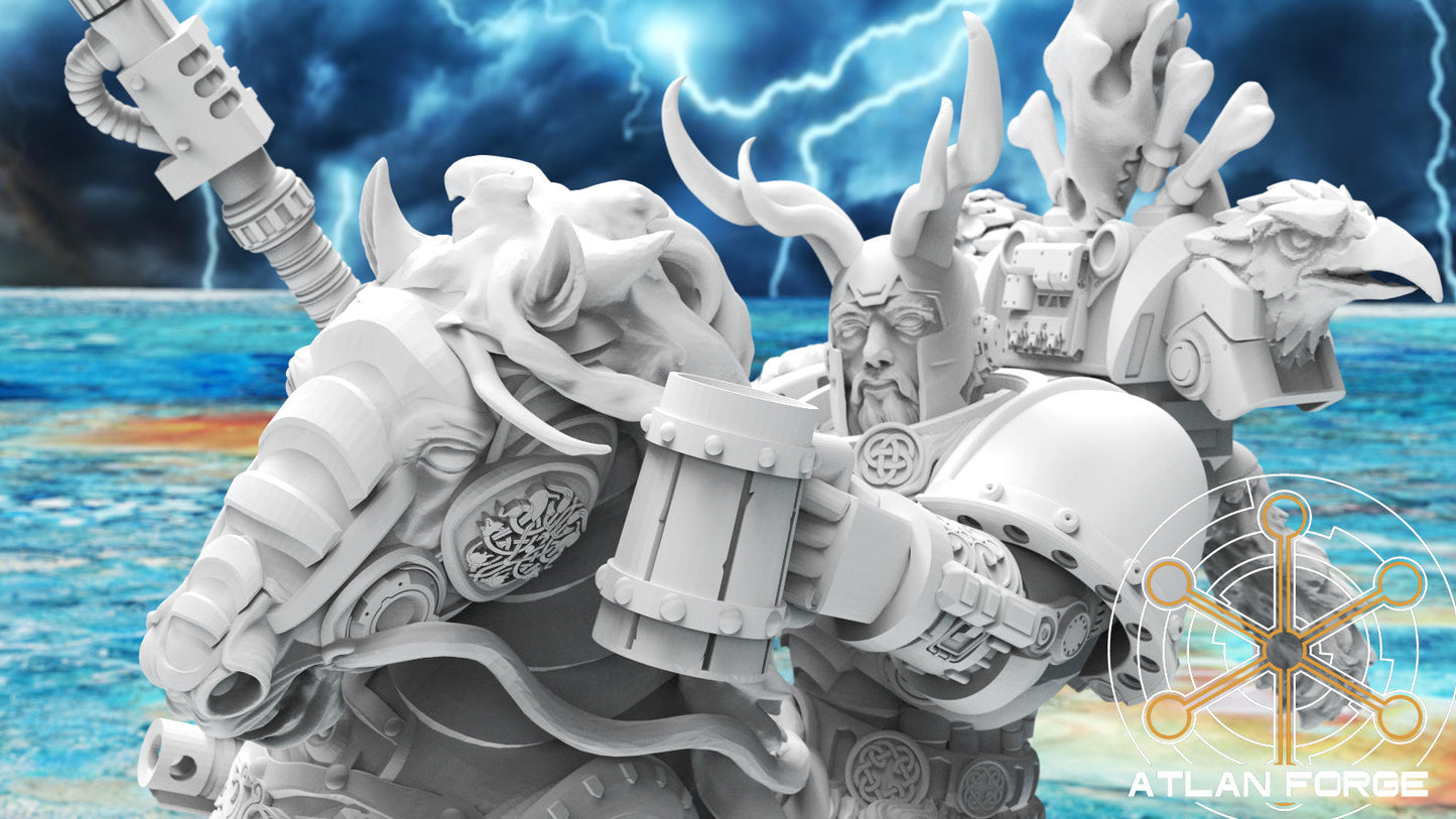 Asgardian Mounted Captain, Atlan Forge