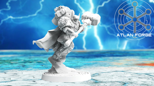 Asgardian Crash Captain B, Atlan Forge