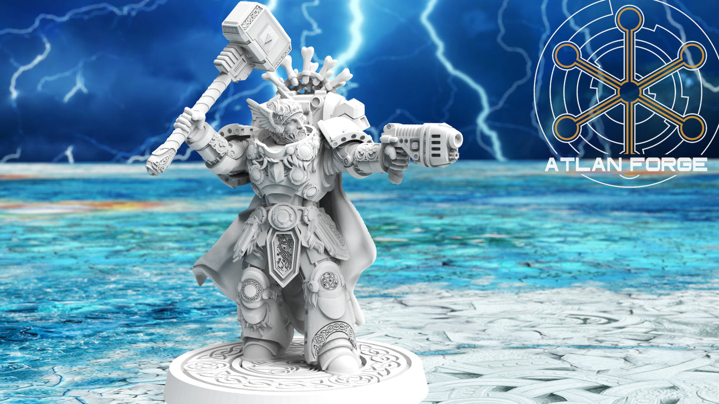 Asgardian Crash Captain A, Atlan Forge