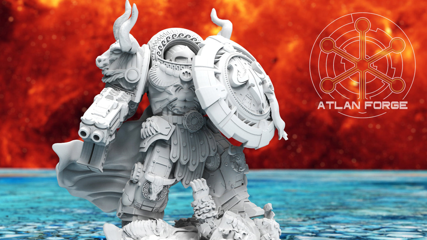 Minoan Myrmidon Captain, Atlan Forge