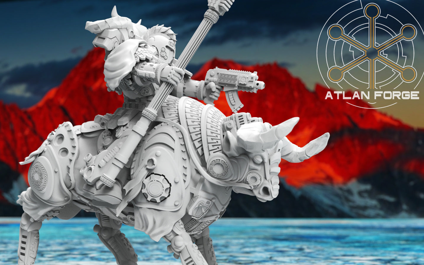 Minoan Bull Riders, Atlan Forge