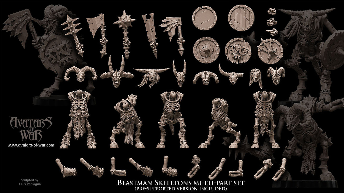 Beastmen Skeleton, Avatars of War