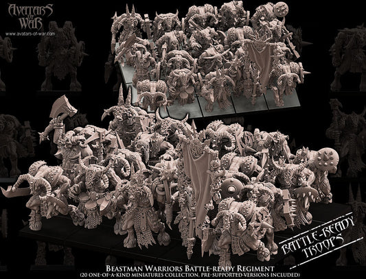 Beastmen Warriors, Avatars of War