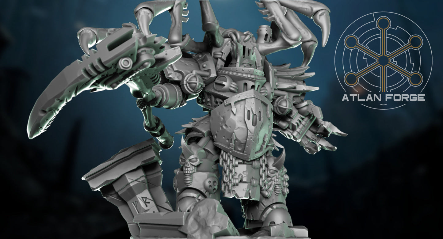 Gorm the Pious, Manus Mortis Gorelord, Atlan Forge