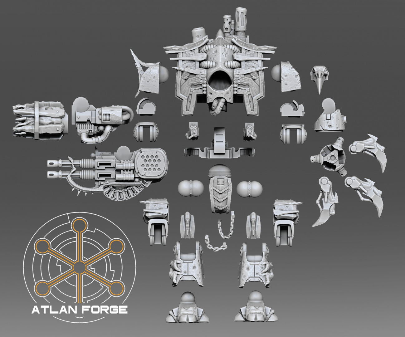 Harvester Dreadnought, Atlan Forge