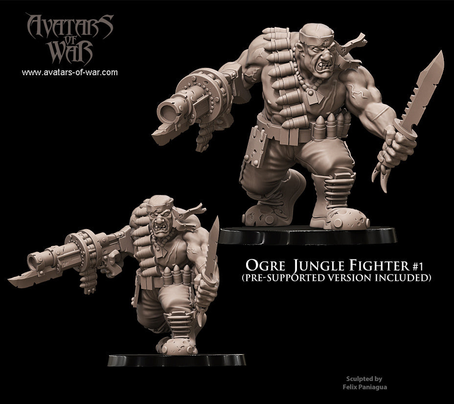 Ogre Jungle fighters, Avatars of War