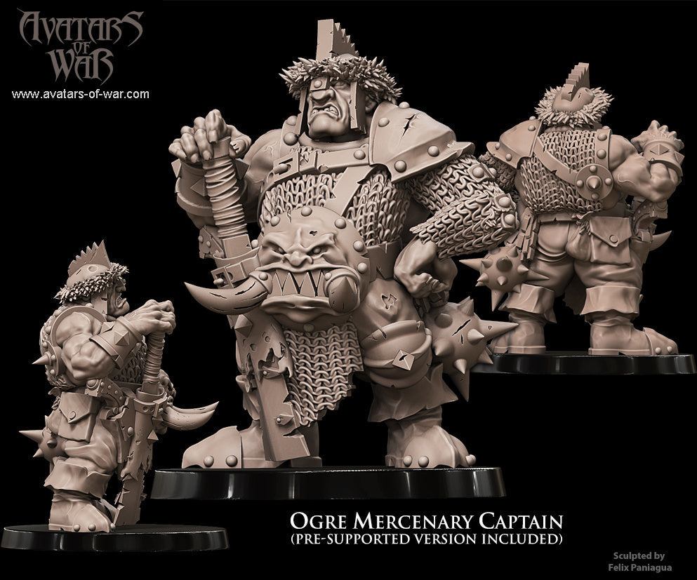 Ogre Mercenary Captain, Avatars of War