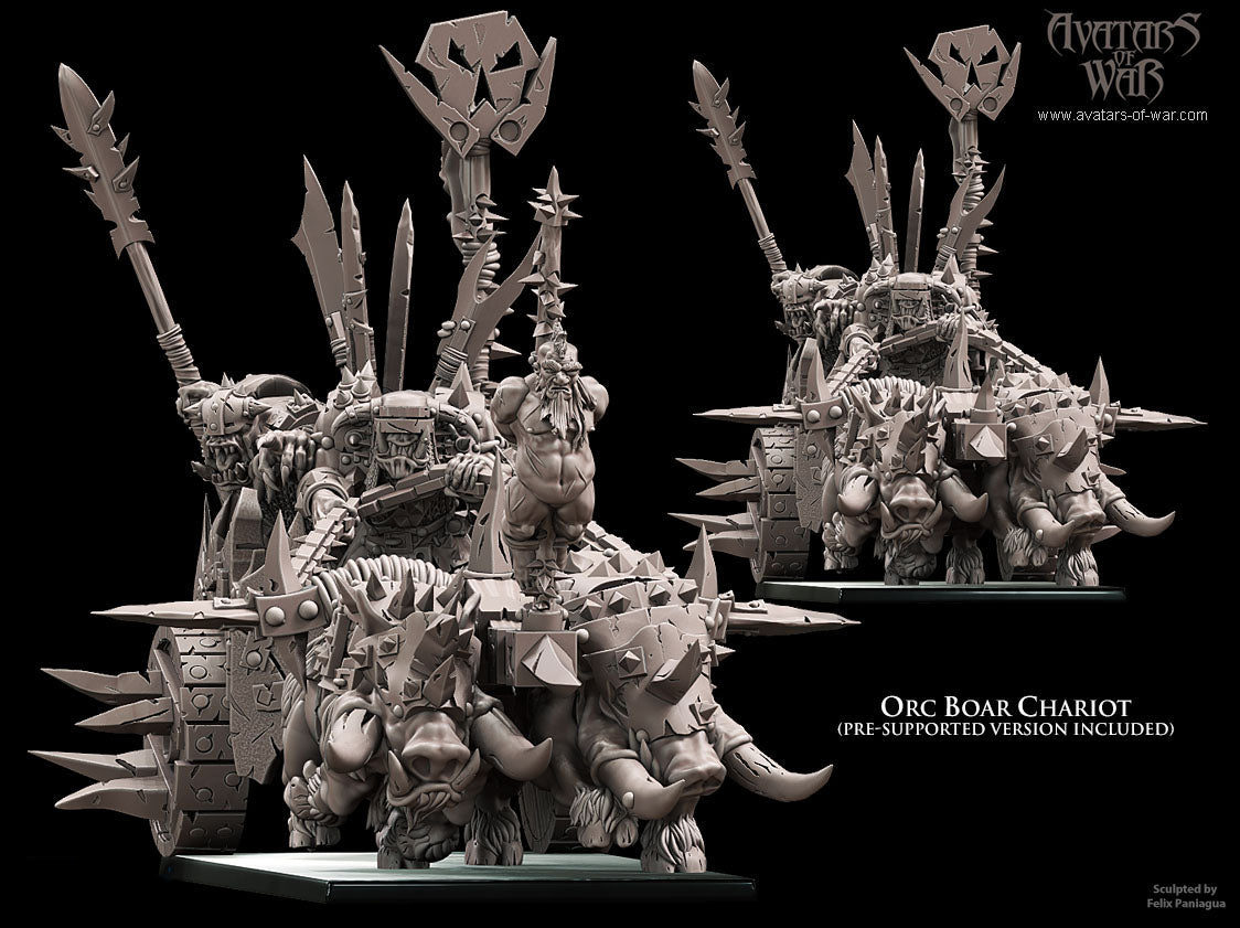 Orc Boar Chariot, Avatars of War