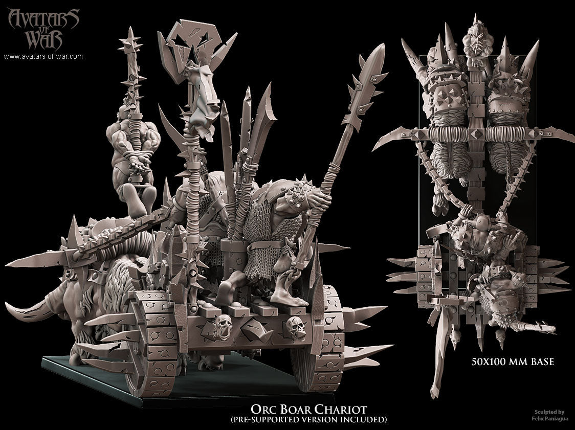 Orc Boar Chariot, Avatars of War