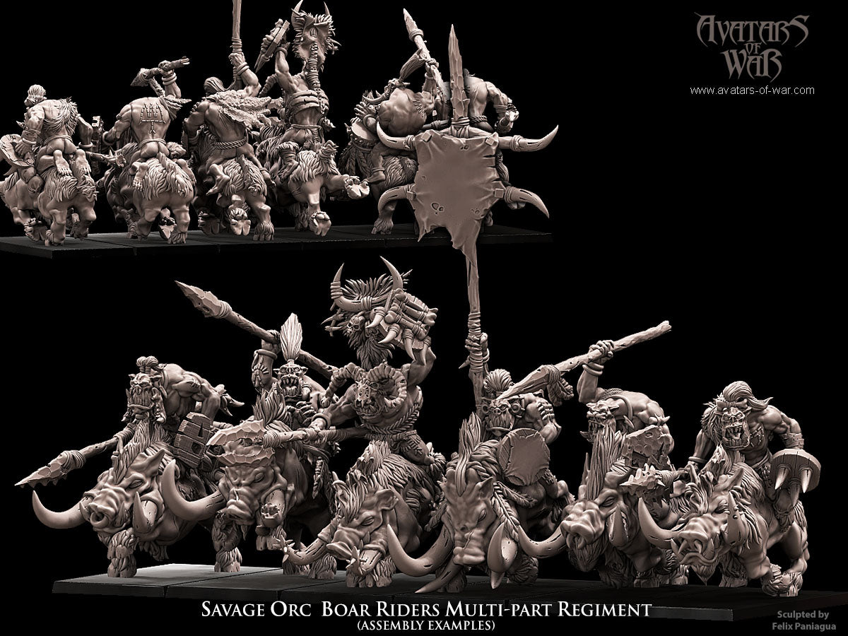 Savage Orc Boar Riders, Avatars of War