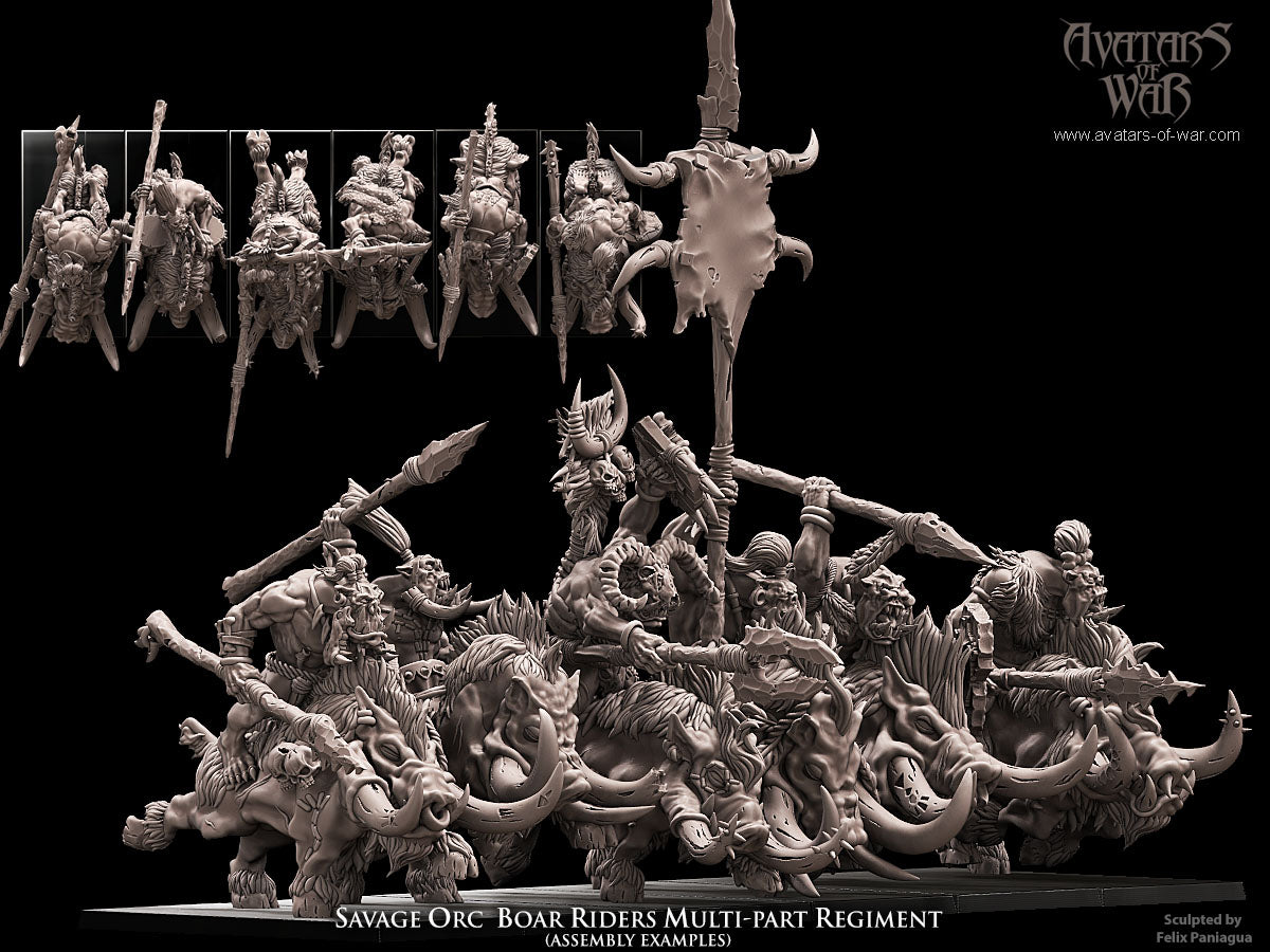Savage Orc Boar Riders, Avatars of War