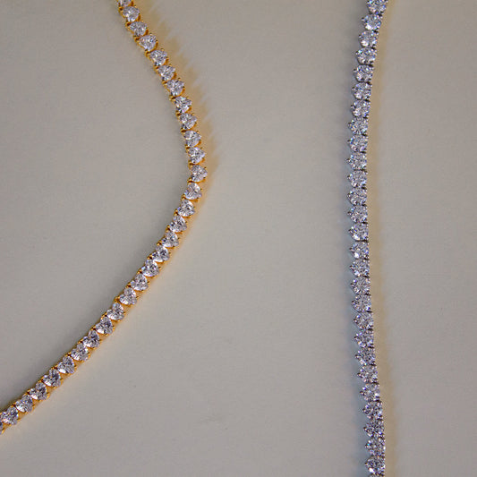 COLLAR RIVIERE 4MM